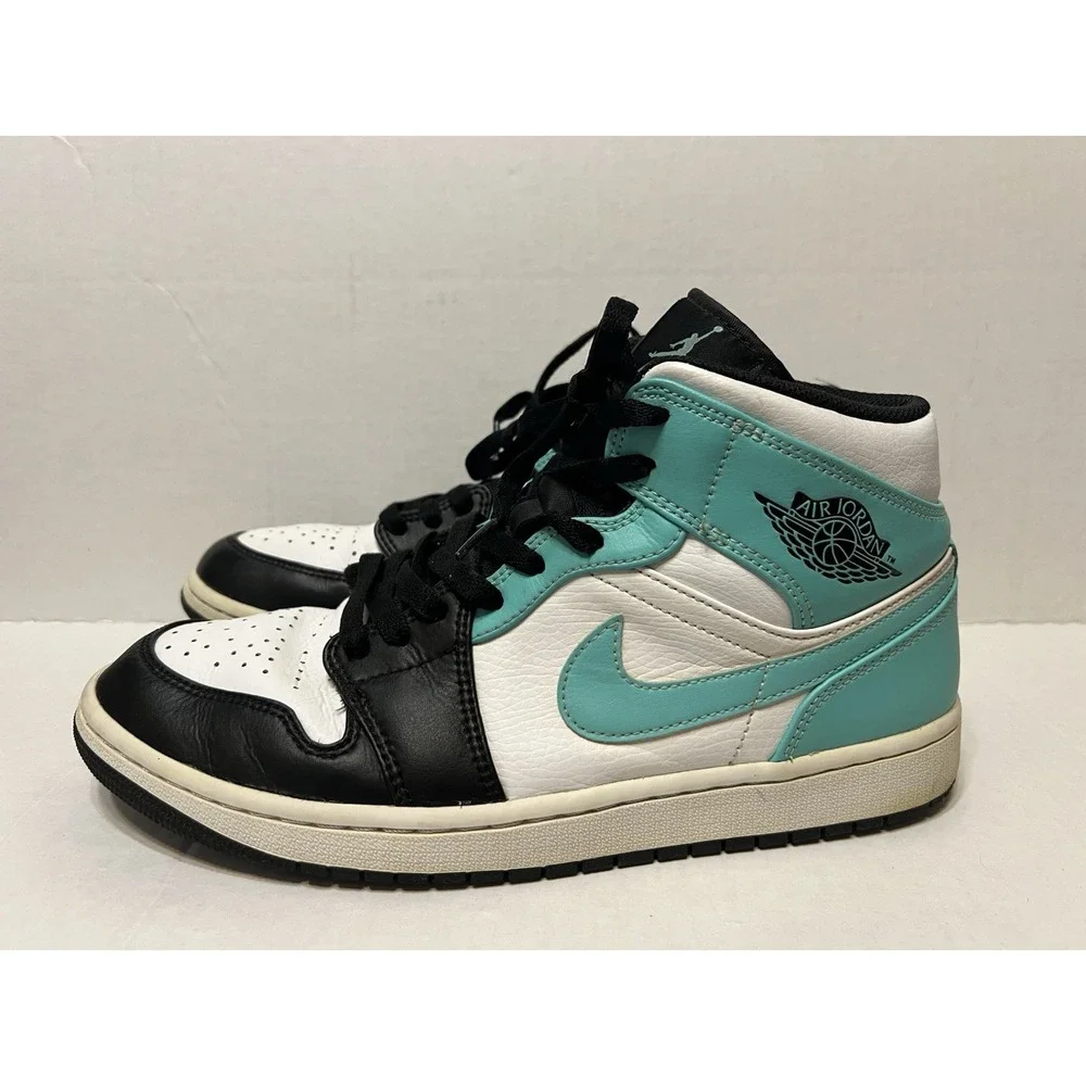 NIKE AIR JORDAN 1 MID TROPICAL TWIST IGLOO SHOES 554724-132 SZ 10